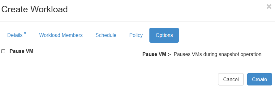 Create Backup