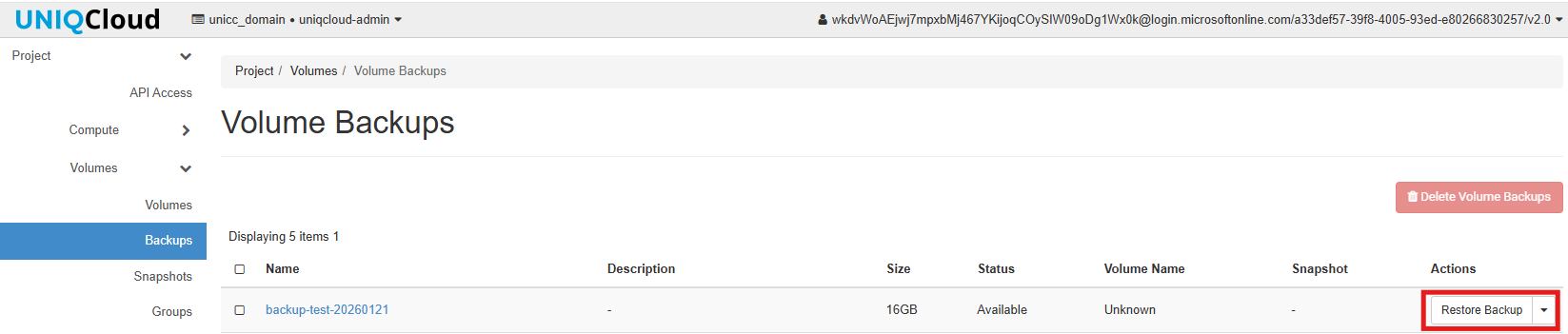 backup recovery 1